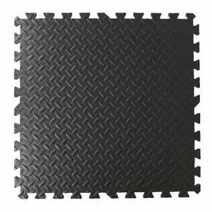 Interlocking Foam Floor Tile for working out and exercising fitness 24in X 24in