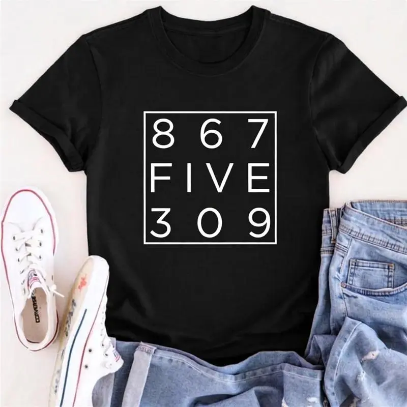 Retro 80's, Funny Music Shirt,Tommy Tutone,Music Lover Shirt,Music Gift,Retro Gift Shirt,Funny Gift Shirt Cotton