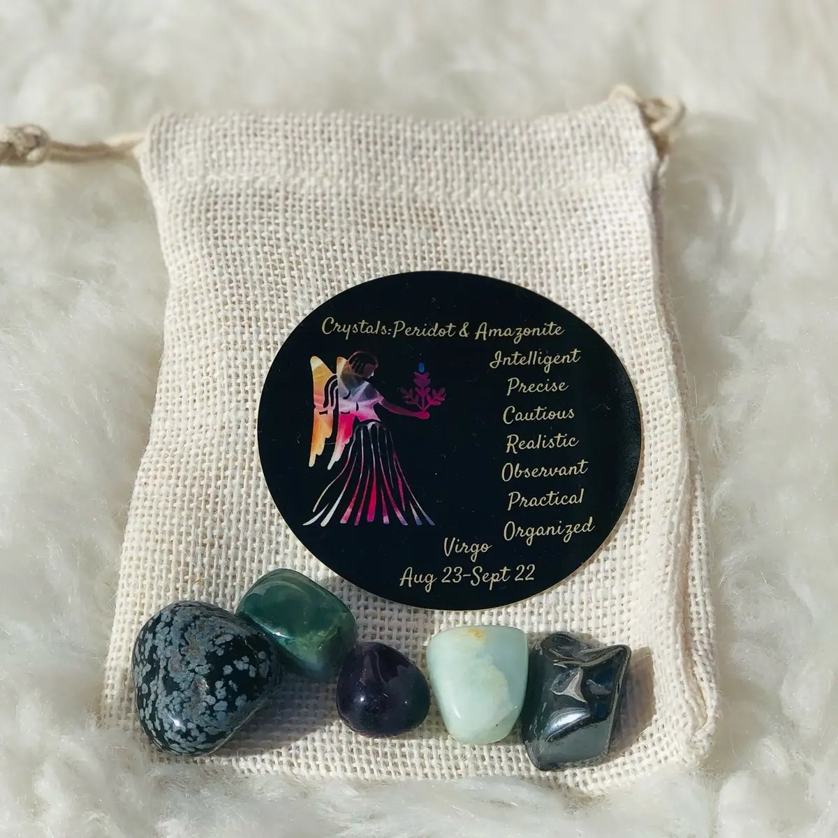 Virgo Crystal set Virgo Crystal set