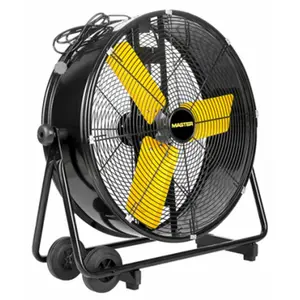 Pinnacle Climate Technologies 247674 24 in. High Velocity Direct Drive Tilt Barrel Fan, Mobile Cooling
