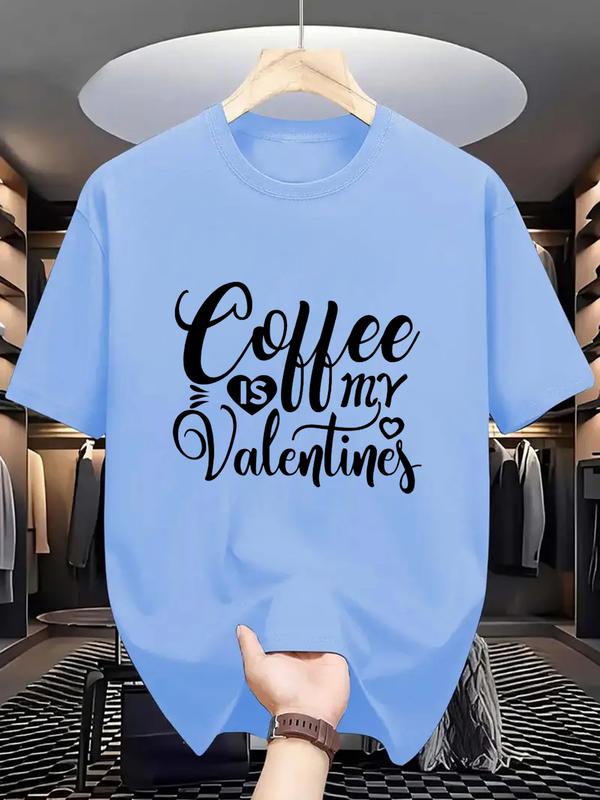 Fire V-Day Trend |   Y2K Print Cotton T-Shirt |   Blue/Burgundy/Camel/Green |   Go-To Gift for Your Crush