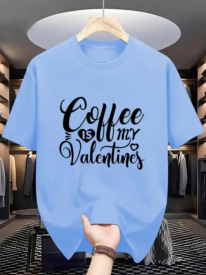 Fire V-Day Trend |   Y2K Print Cotton T-Shirt |   Blue/Burgundy/Camel/Green |   Go-To Gift for Your Crush