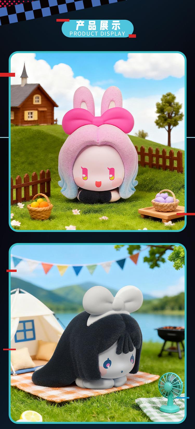 Alien Stage Couple Bunny Plush Blind Box – IvanTill, MiziSua, Hyuluka CP Mystery Plush Set, Viral Fan Favorite Collectible