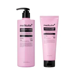 [NEW] [medicube] Rosemary PDRN Scalp-to-Hair Strengthening Set | Includes Shampoo, Conditioner, Scalp Serum | Hair Thinning Care Set for Dry & Oily, Damaged, Frizzy Hair, Oily Flaky-looking Scalp | Korea Hair Care