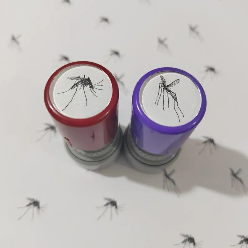 Mosquito Themed Rubber Stamp for Scrapbooking, Toys & Hobbies Crafts