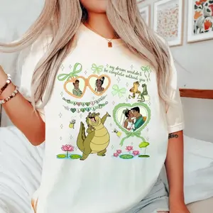 Coquette Bow Tiana Princess Shirt, Princess and the Frog Shirts, Princess Tiana Outfit, Cute Shirts, Magic Kingdom Shirt UIB