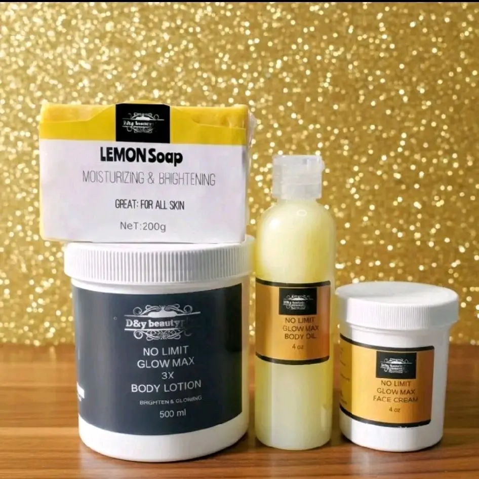 NO LIMIT GLOW MAX 3X blanchi Skin Repair & Brightening Skincare Set