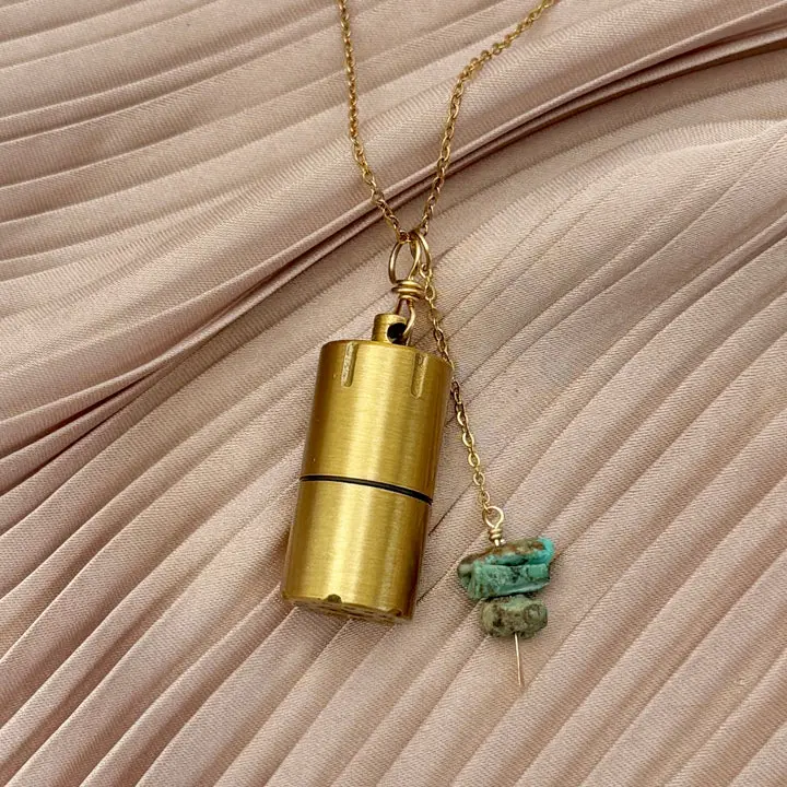Trixie Lighter Necklace-Turquoise