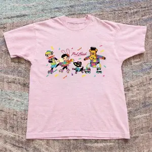 Pink Paul Frank Graphic Baby Tee– Retro Cute Aesthetic Top