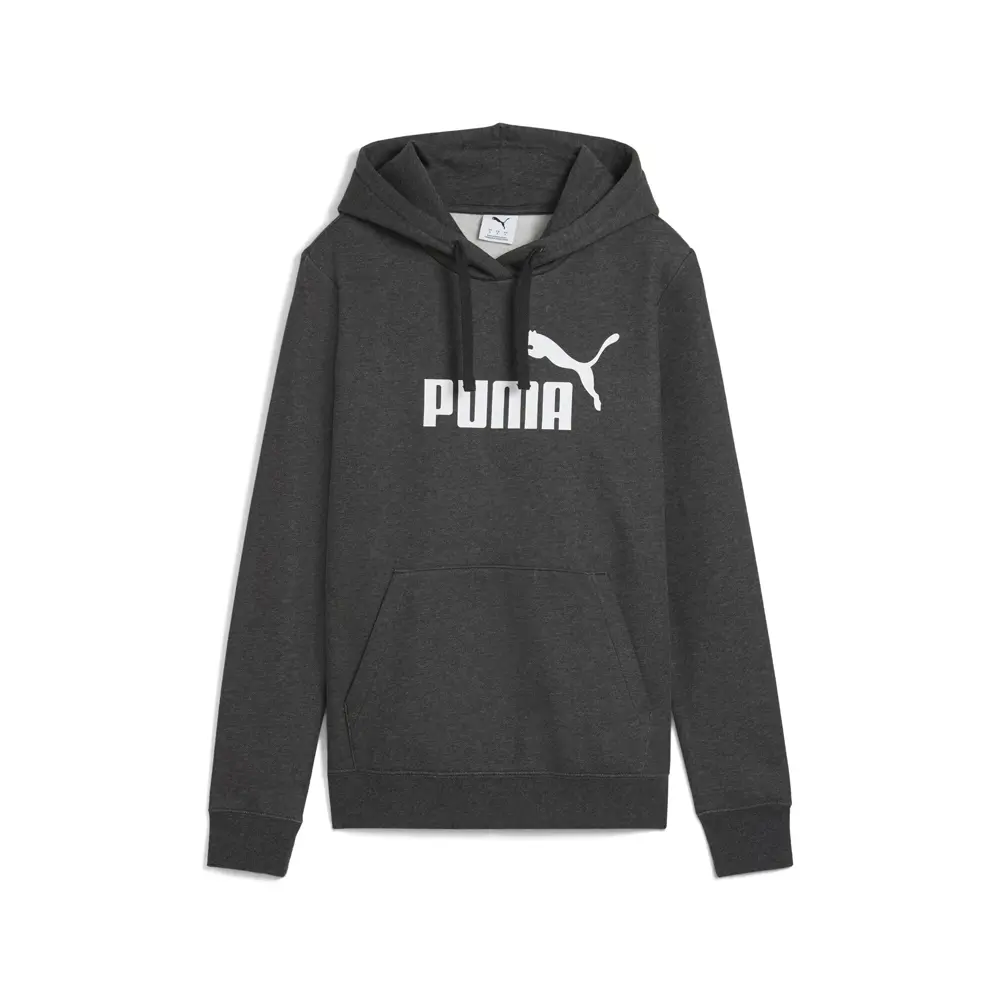 PUMA Womens Essentials No. 1 Logo Hoodie Casual Outerwear Casual - Grey PUMA Womens Essentials No. 1 Logo Hoodie Casual Outerwear Casual - Grey