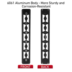 XAMOREST Arca Rail Mount, 9.45 inch Arca Swiss for Rifle Tripod Ballhead Quick Release Plate prime  lens lens  cap Equipment Smartphone Camera Accessories