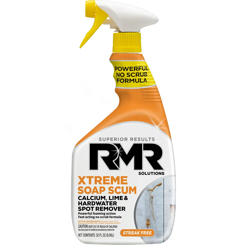 RMR Xtreme Stainless Household Bath Cleaning Soap Scum Remover, Spray Rinse Formula