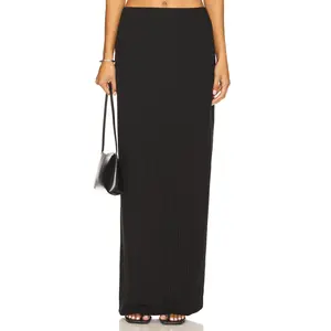 Lovers and Friends Cassie Maxi Skirt in Black