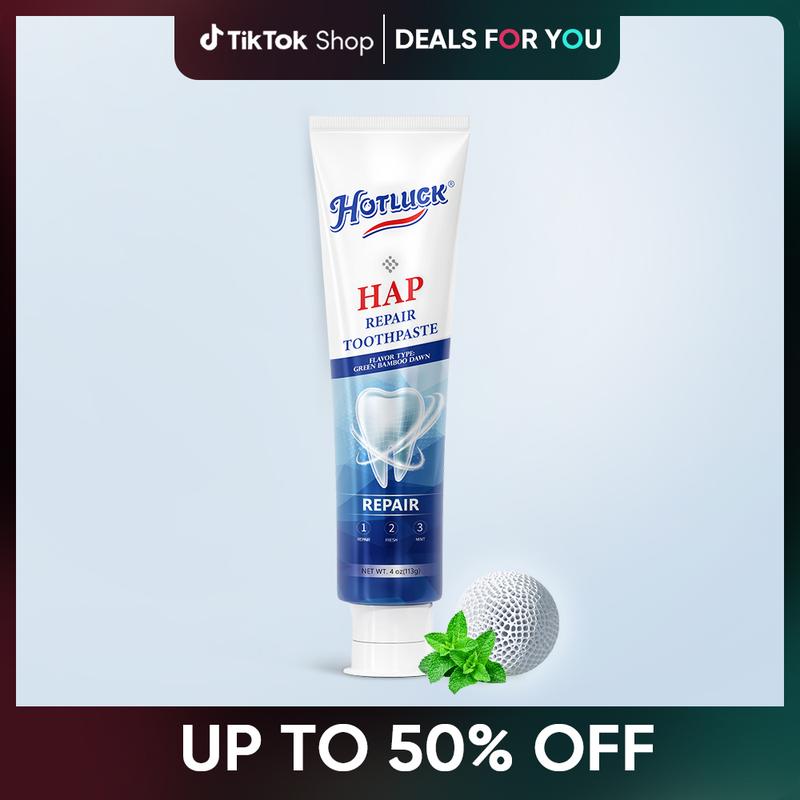 Hap Toothpaste Hotluck HAP Toothpaste | Fluoride-Free Hydroxyapatite Formula for ...