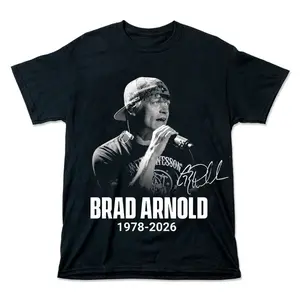 Brad Arnold Tribute T Shirt Rock Style Tee YC300311