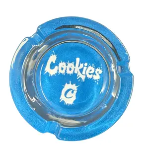 Cookies Glass Ashtray 3” - Durable and Easy to Clean