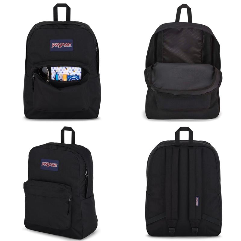 JanSport SuperBreak Backpack School 17 - Laptop Big Student 17.5, black