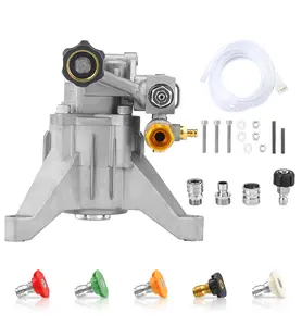 M MINGLE 7/8" Shaft Vertical Pressure Washer Pump - 3000 PSI Power Washer Pump - Compatible with Troybilt, Craftsman, Ryobi, Honda, etc Multiple Brands - Rear Inlet/Outlet