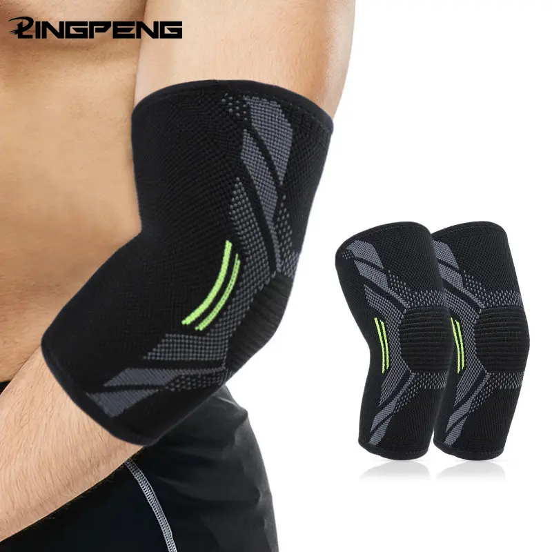 Breathable Knitted Elbow Sleeve for Running & Fitness, Unisex Design, Comfortable Fit, Ideal for Sports Activities, Elbow Guard, Arm Sleeve, Sports Sleeves