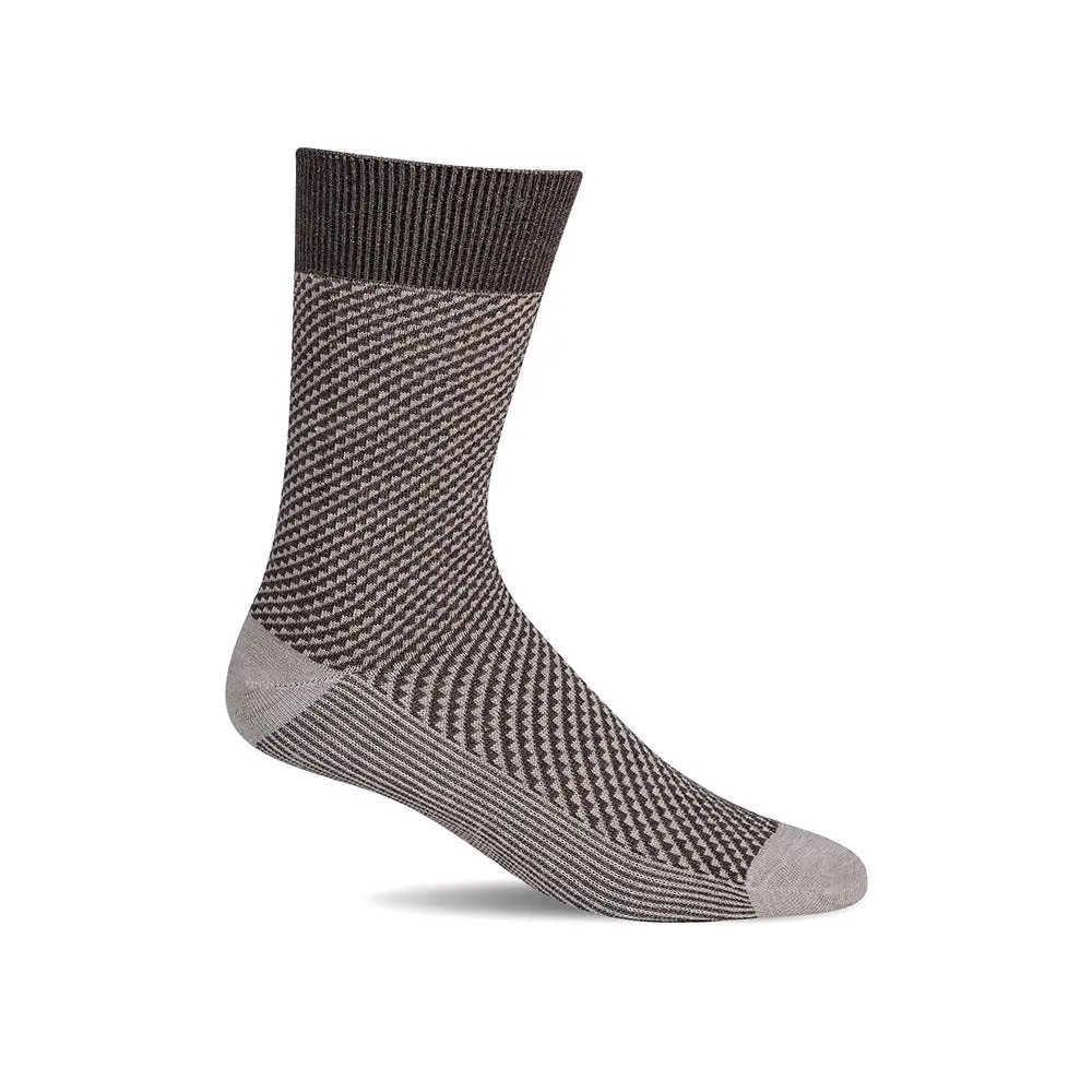 Sockwell Men's Step Up | Essential Comfort Socks - Putty