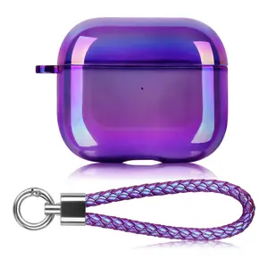 WorryFree Gadgets Apple AirPods 3rd Gen Shiny Clear Case WorryFree Gadgets Apple AirPods 3rd Gen Shiny Clear Case