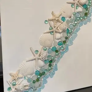 Seashells wall decor 3D
