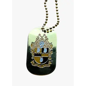 Alpha Phi Alpha Double Side Dog Tag Necklace