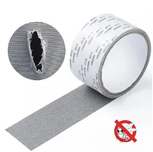 2-Pack Window Screen Repair Kit - Durable and Waterproof Fiberglass Patch Tape for Quick Fix of Screen Tears and Holes, 2x79 Inches TIKA