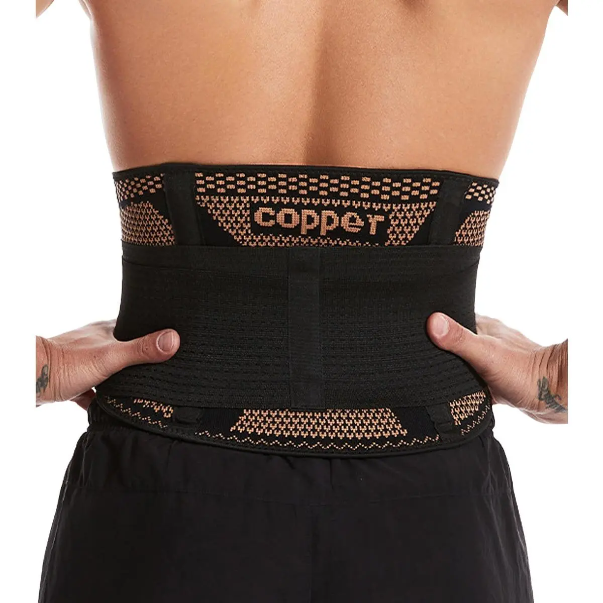 Breathable Lower Back Brace, Plus Size Lumbar Support Belt for Back Pain Relief with Removable Compression Straps, Back Braces for Herniated Disc, Sciatica,Heavy Lifting Waist Abdominal Belt Waist Trainer Belt