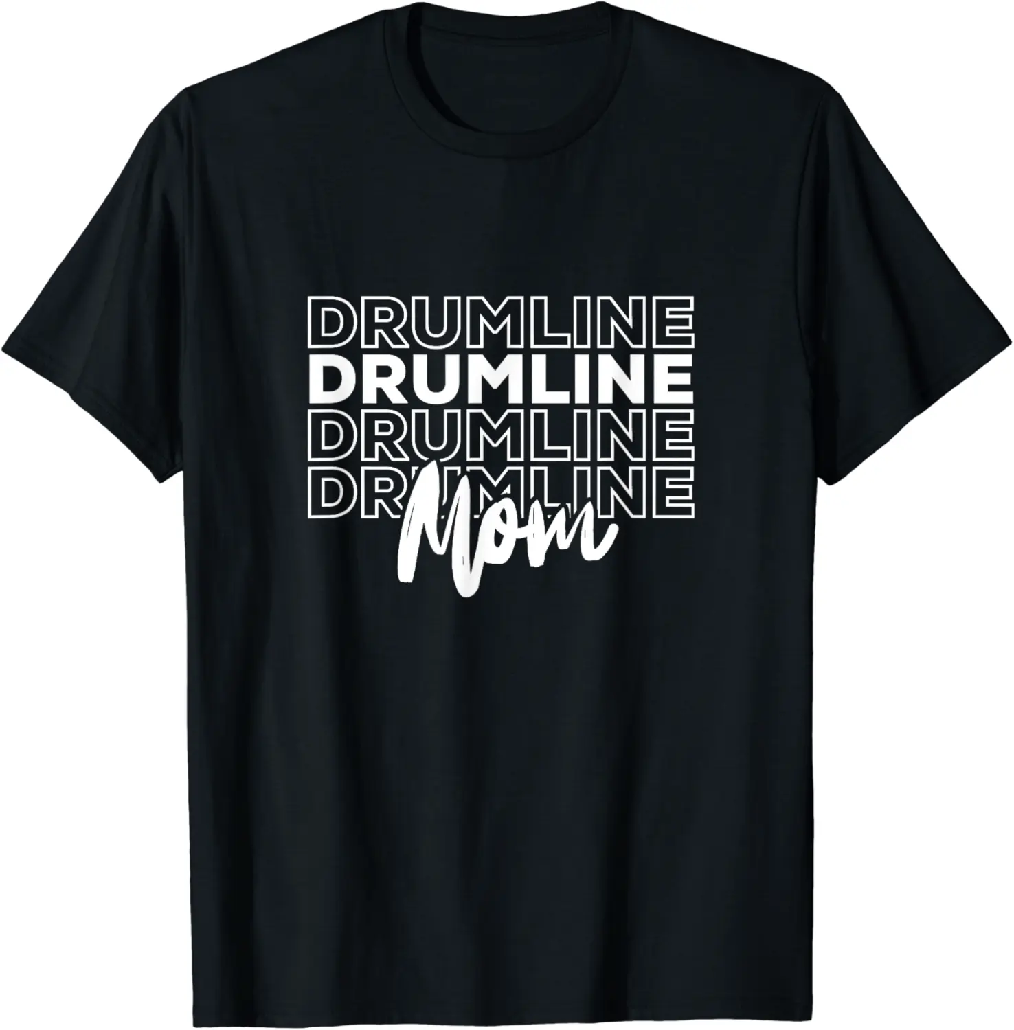 Drumline Mom Marching Band Drummer T-Shirt - Sarahreb Shop 31B09G652SS7
