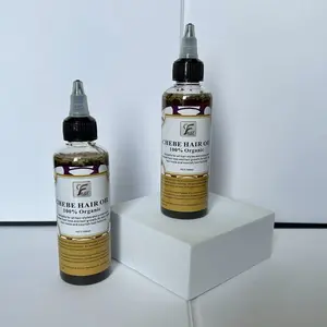 Chebe Hair Growth Oil 100% Organic - Natural Formula for Hair Care & Growth - 100ml Bottle