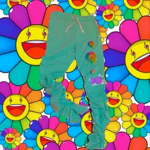 MuraKami inspired stacked joggers