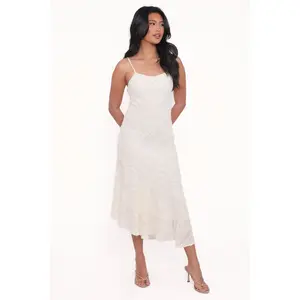 Aileen Midi Dress - Cream
