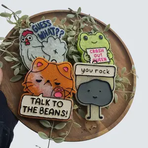 Funny Last Minute Gift Idea Christmas Air Freshener Freshies Diffuser with Cute Animal Designs and Messages