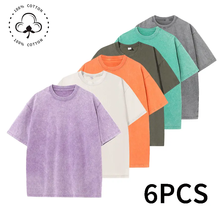 Purple + Apricot + Orange + Army Green + Grass Green + Gray