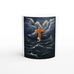 Hope in the Storm White 11oz Ceramic Mug