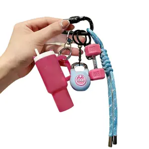 New DIY Braided Rope Keychain Set, Bag Charm Set, Creative Craft Kit, Perfect Gift Idea, Easy to Use