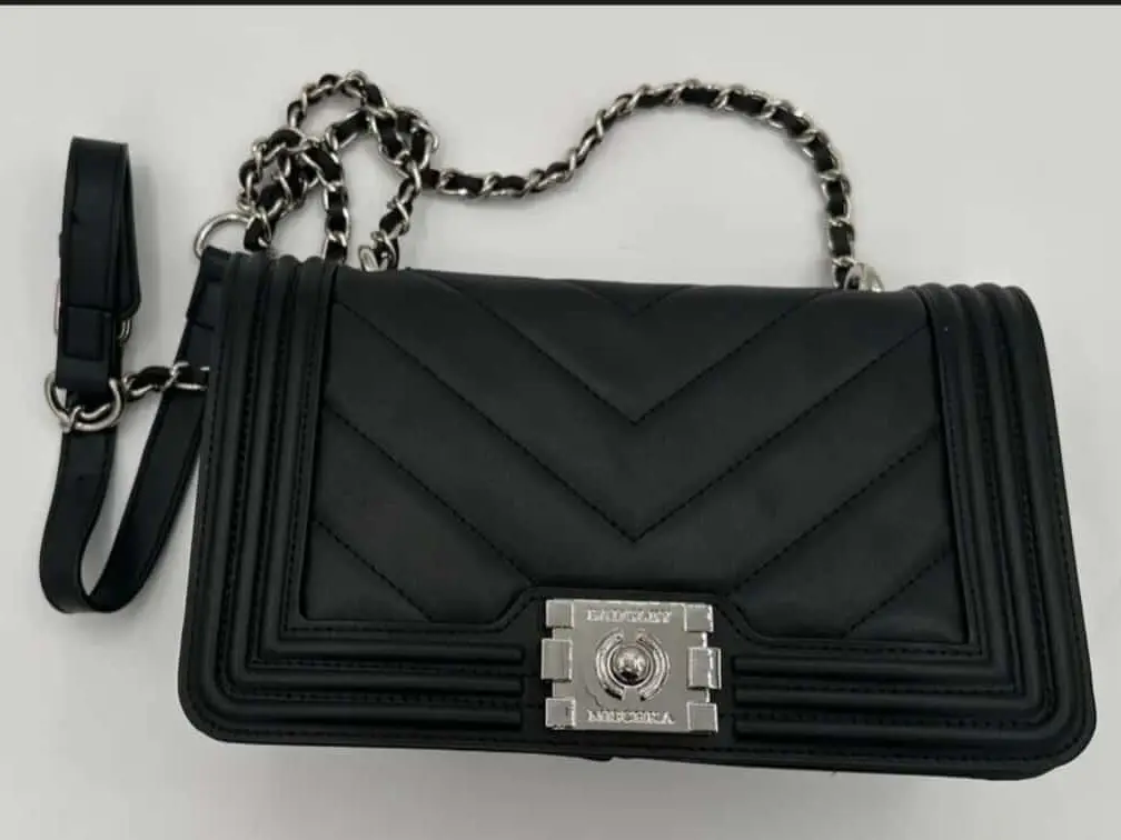 Twist Lock Mini Satchel Bag