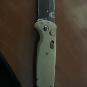 Utility Button Lock Folding Tool | D2 Battlewash Blade, G10 Handle, Multifunctional EDC for Outdoor, Fishing & Camping