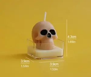 skeleton  candle