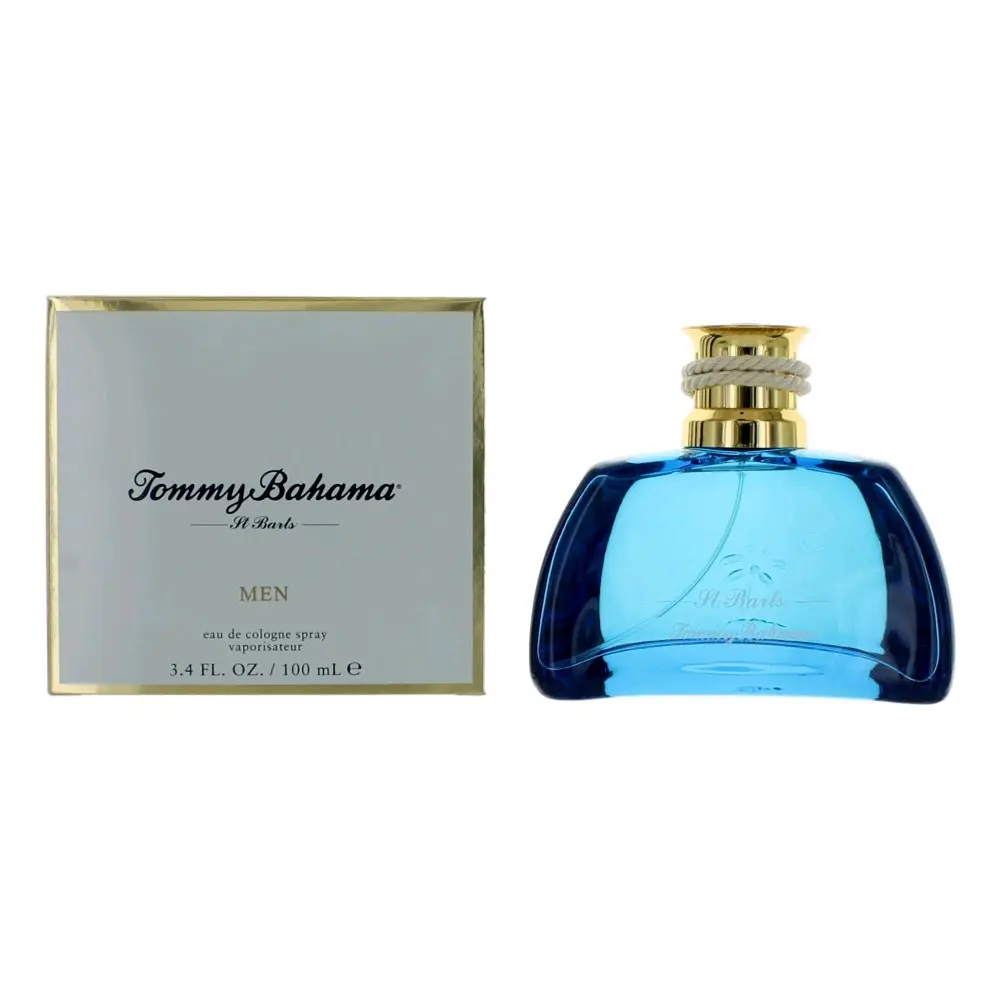 Tommy Bahama St. Barts Men's Cologne Spray - 3.4 oz, Premium Fragrance with Captivating Cologne Scent, Liquid Topical Men's Fragrance, Classic Cologne, Tequila