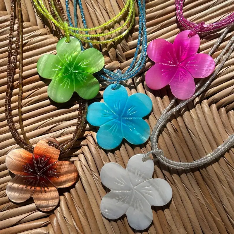 2000s Coconut Girl Tropical Shell Necklaces | Mermaid Core | Vintage Handmade | Philippine Jewelry birthday gift
