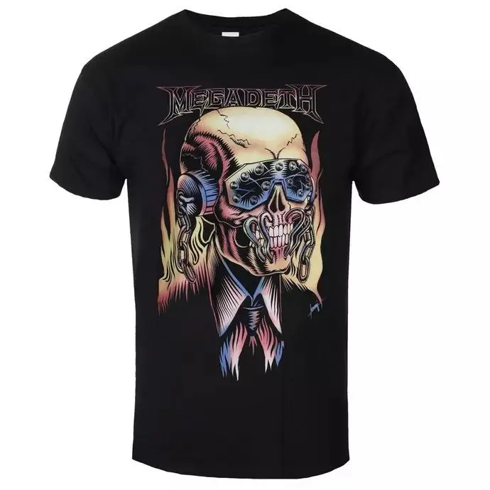 Megadeth Rust in Peace Inspired T-Shirt, Vintage Thrash Metal Graphic Tee, Retro Heavy Metal Fan Shirt