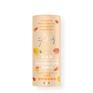 Klevij All Natural Mango Grapefruit Scented F.A.B. Deodorant - For Fupa, Armpit, and Breast | Aluminum-Free, Alcohol-Free, Organic, Eco-Friendly 1.7 oz