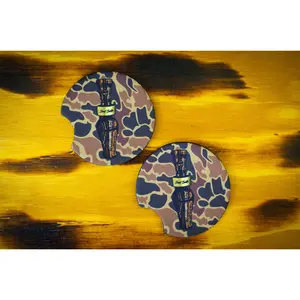 Duck call Camo - Car Coaster