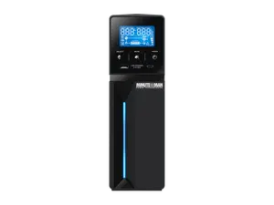Minuteman ETR1000LGU 1000VA/600 Watts, 120 VAC, (5) NEMA 5-15 On-battery receptacles, (5) NEMA 5-15 Surge-only receptacles, 6-foot power cord with NEMA 5-15P, 3 min. on-battery full load
