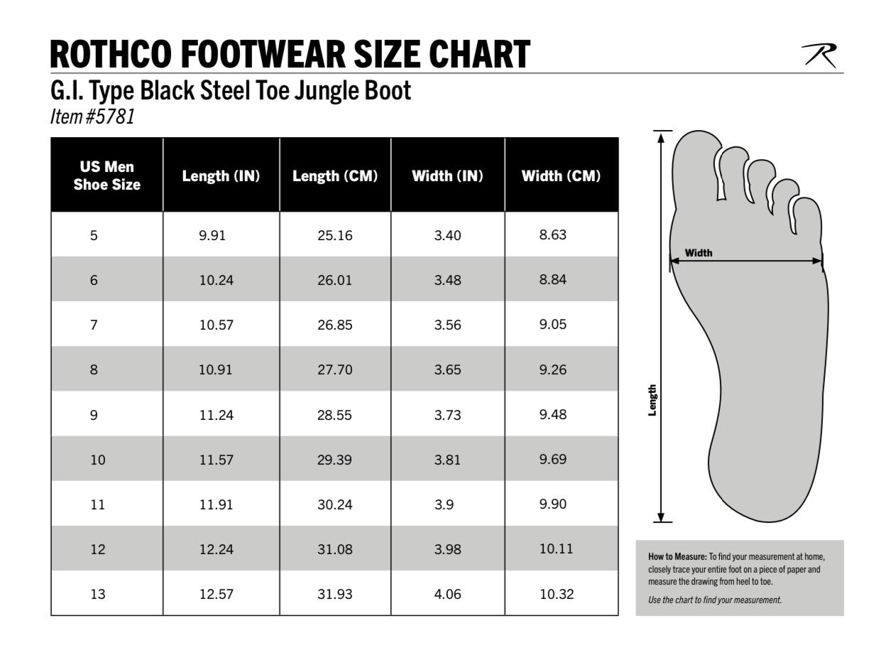 Rothco G.I. Type Steel Toe Jungle Boots - Canvas/Leather Upper, Steel Toe, Panama Sole, Black Boy Footwear for Men - Shoe, Walking Shoes Closed Comfort Classic Design Lace Boot Rubber Rothco G.I. Type Steel Toe Jungle Boots - Canvas/Leather Upper, Steel Toe, Panama Sole, Black Boy Footwear for Men - Shoe, Walking Shoes Closed Comfort Classic Design Lace Boot Rubber