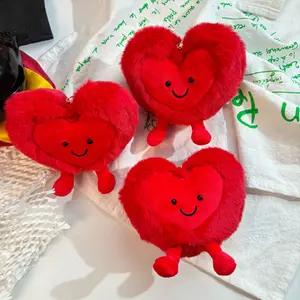 1PC Mother's Day Father's Day Gift, Plush Bitty Heart Ornament, Couple Gift Heart Pendant, Meaningful Present for Friends Birthday