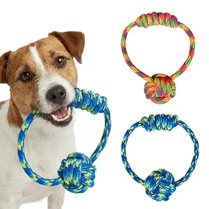 Durable Puppy Teething Toy for Small and Medium Dogs, Training and Teeth Cleaning Chew Rope, Ideal for Teething Period