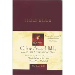 USED-Gift and Award Bible (New Living Translation - NLT) Burgundy Cover by Tyndale House Publishers Staff (Unknown)